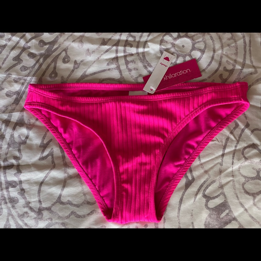 Pink bikini bottoms